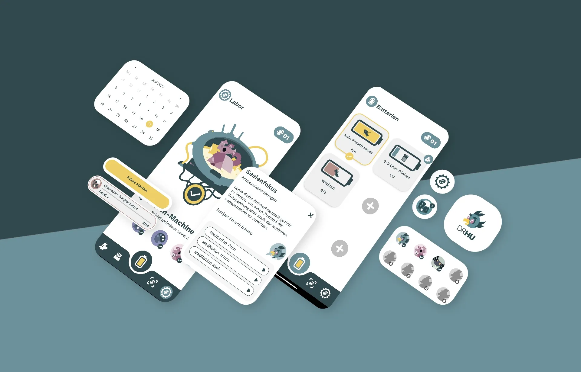DR.HU App UI/UX